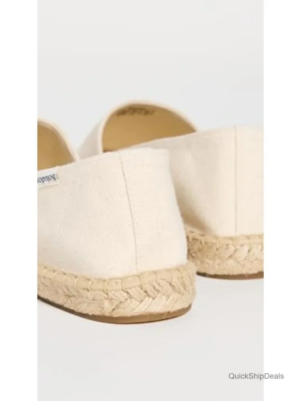 Women's Espadrilles Canvas Rubber Sole Slip-On Casual Loafers